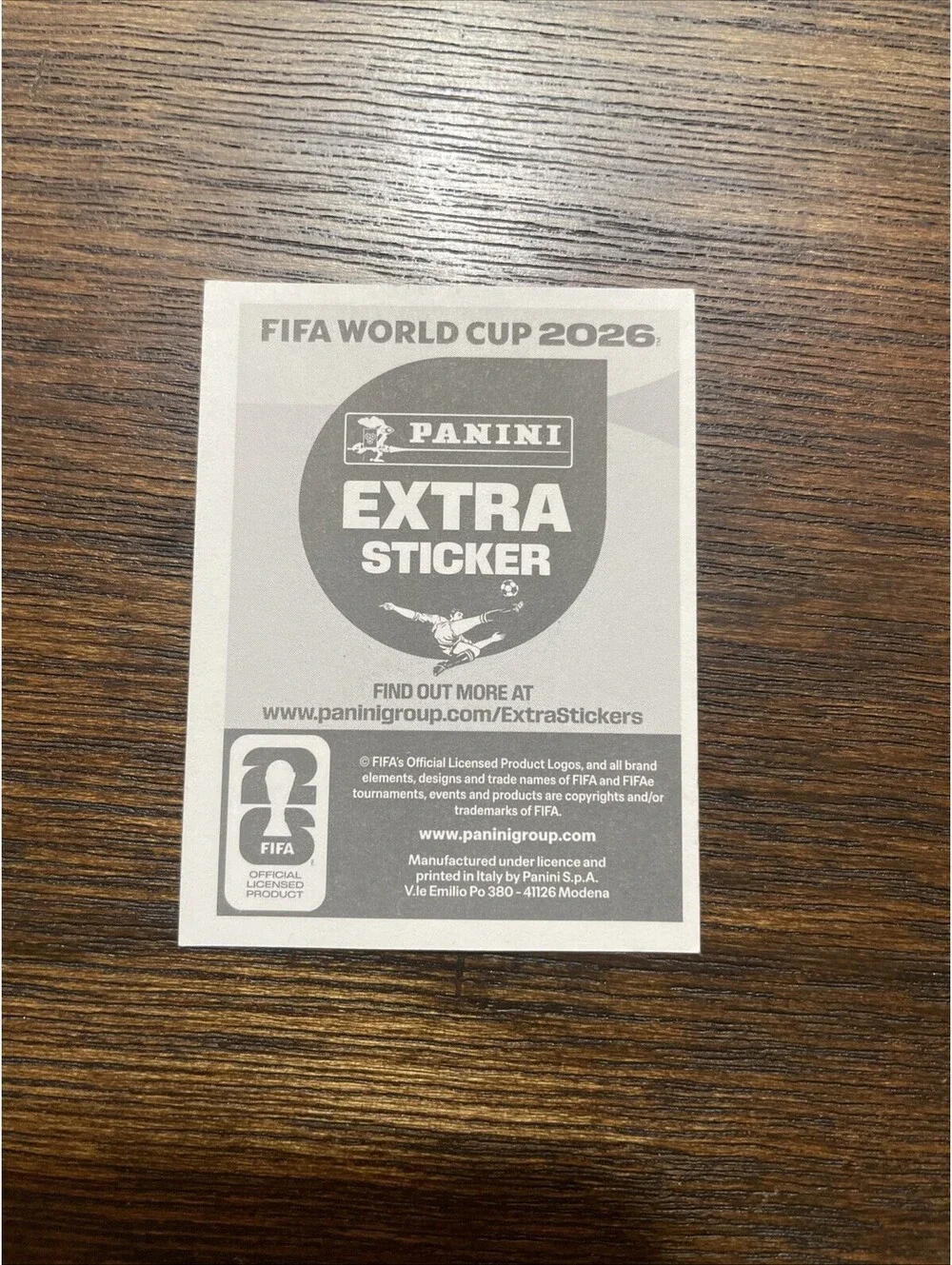 Panini FIFA 2026 World cup Moises Caicedo Extra Sticker Ecuador